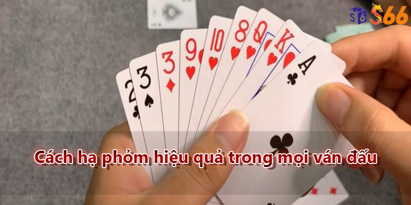 Cách hạ phỏm hiệu quả trong mọi ván đấu