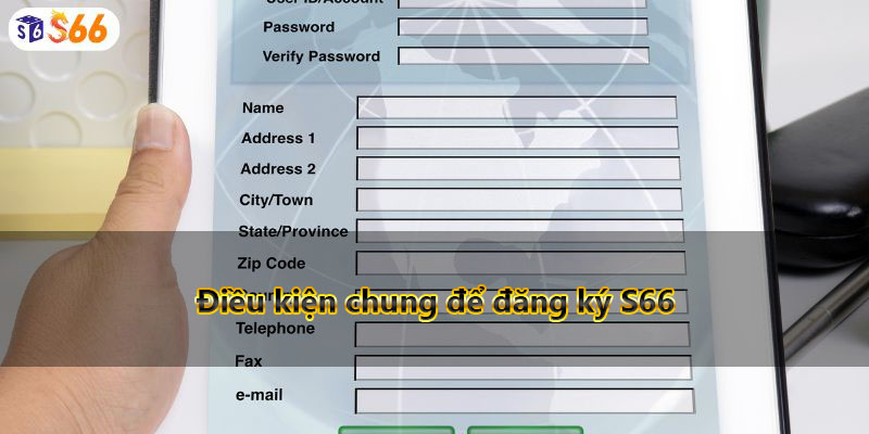 Điều kiện chung để đăng ký S66