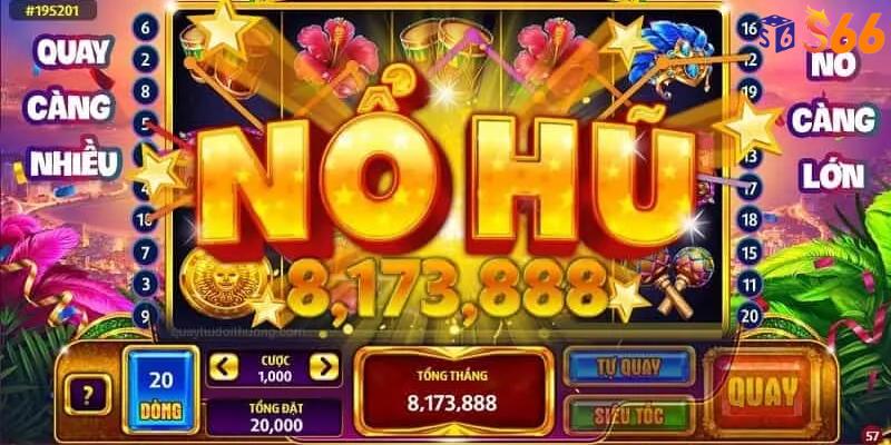 Giao diện tạo nên điểm sáng của cổng game nổ hũ thịnh hành 